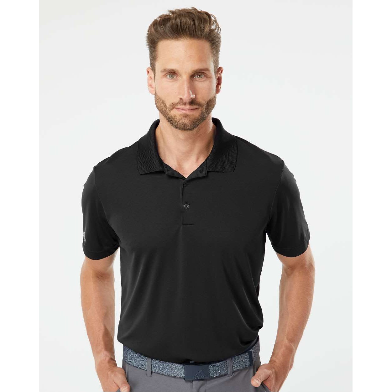 Black Golf Polo
